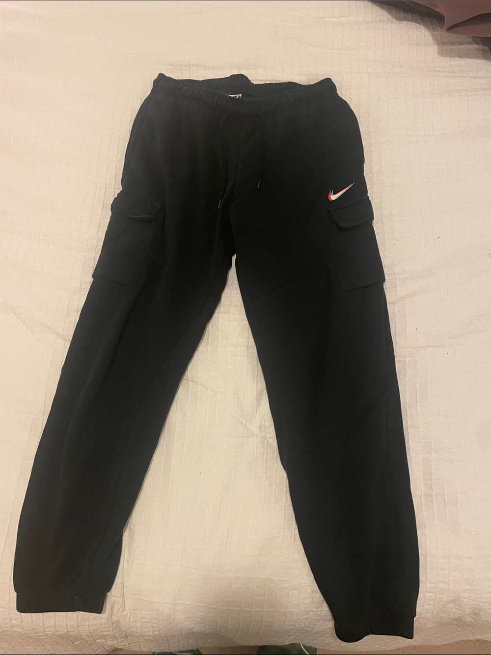 Nike Black Cargo Sweatpants